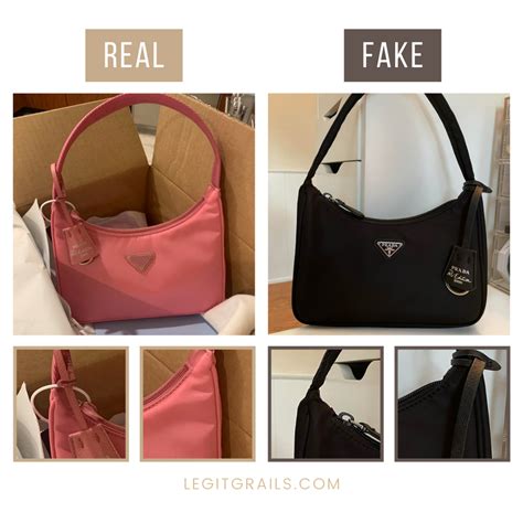 real versus fake prada bag|prada knockoff bag.